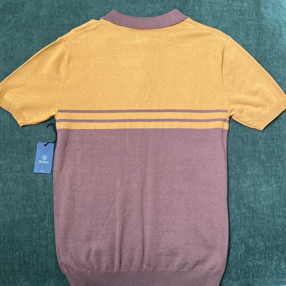 Brixton Allen 1/4 Zip Polo Shirt - Picture 5 of 6
